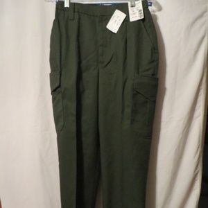 Horace Cargo Forest Green Uniform Pants, NWT